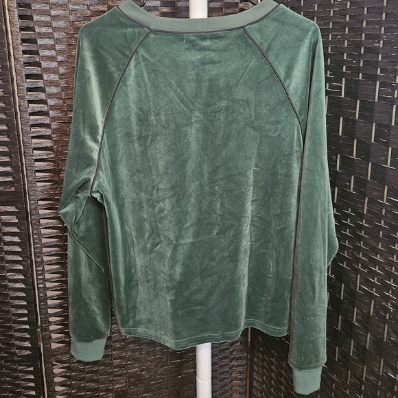 Nordstrom Bp Be Proud Green Pullover with Rainbow Detail - Picture 4 of 4